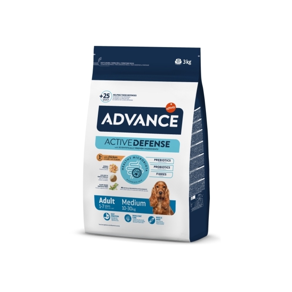 Advance Tavuklu Orta Irk Yetişkin Köpek Maması 3kg-altan-mama