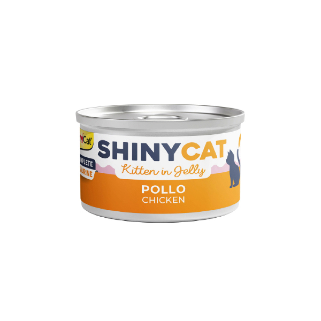 GimCat Shinycat Jöle İçinde Tavuklu Yavru Kedi Konservesi 70gr-altan-mama